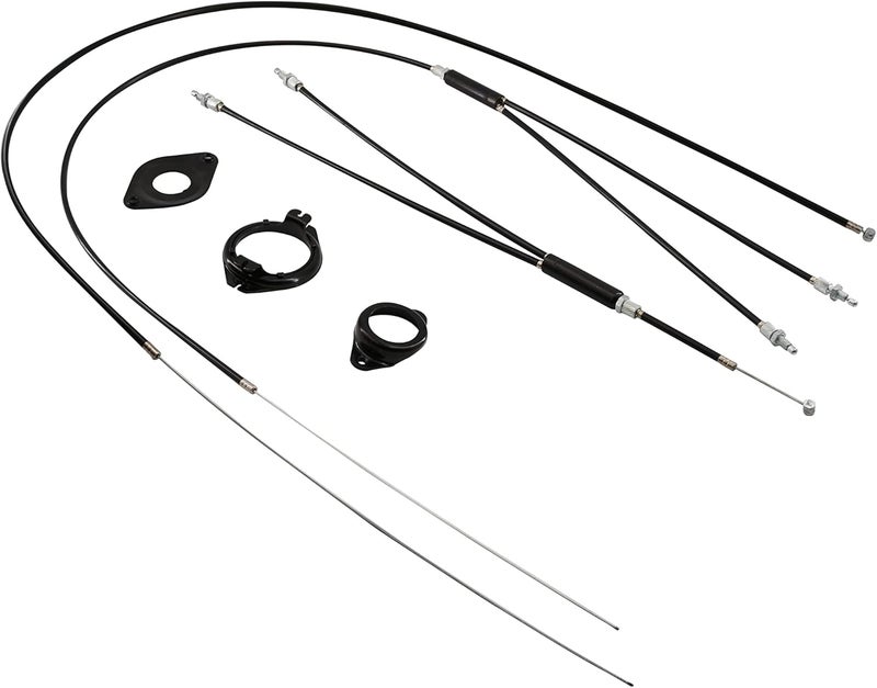 WEERAS Brake Cable and Housing, BMX Bike Bicycle Gyro Brake Cables Front and Rear (Upper and Lower) Spinner Rotor - Image 1